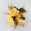 Paquete de 7 peonías para arreglos florales de boda, para fotografía de hotel o casa, paquete de simulación de decoración, venta al por mayor.