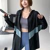 Outono e inverno roupas de fitness terno de ioga feminino solto corrida esportes manga longa ginásio secagem rápida plus size terno esportivo