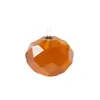 Cuentas sueltas de cristal de imitación facetado multicolor, materiales para manualidades para pulseras y collares de niños, cuentas de vidrio tipo diamante
