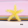 Funda para teléfono móvil translúcida con superficie de diamante roto de estrella de mar, material decorativo, relleno de slime, accesorios de resina DIY