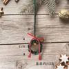 Adornos navideños tejidos a mano: Papá Noel, estrellas, copos de nieve, gorro navideño, reciclables.
