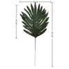 Girasol Individual con Cola Suelta Planta Verde Artificial Adornos de Paisajismo Potos Hoja de Hierro Decoración Hojas Artificiales Plantas Artificiales Mayoreo