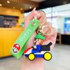 Llavero Colgante de Dibujos Animados de Mario de Carreras para Pareja Lindo Colgante para Mochila Escolar Pequeño Regalo Llavero de Coche Venta al por Mayor