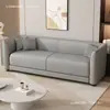 Moderno minimalista, lujo ligero, apartamento pequeño, sofá sin lavado, adecuado para salas de estar, dormitorios, salones de belleza y propiedades de alquiler; disponible en opciones de dos y tres plazas
