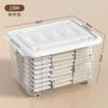 Caja de Almacenamiento Transparente Extra Grande Caja de Almacenamiento de Ropa para Dormitorio Juguetes Domésticos Escritorio Ropa Caja de Almacenamiento de Plástico Venta al por Mayor