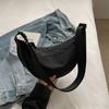 Probador Mismo Estilo Bolso Cruzado para Mujer Xiaohongshu Bolso Dumpling de Nylon Bolso de Hombro para Estudiante Bolso de Tela Casual Suministro de Fábrica