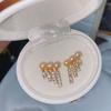 Nova Prata Esterlina S925 Pérola Natural de Água Doce Genuína Joias Brincos Banhados a Ouro 18K Joias de Pérola Zhuji Uma Peça Dropshipping