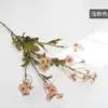 Flores Artificiales Otoño Tallo Único Margaritas Pequeñas 30 Cabezas de Flor Manzanilla Decoración del Hogar Mesa de Comedor Color Otoño Ramo de Flores Falsas Venta al por Mayor