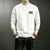 Ropa de Hombre Directo de Fábrica Camiseta Pesada Americana Cuello Redondo Sudadera con Capucha Estampada Top Versátil de Manga Larga de Moda para Hombre Venta al por Mayor