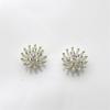 Retención de color por electroforesis, precio 2, 10 mm, cobre fundido, 6 diamantes, circonita, flor, corazón, bricolaje, horquilla antigua, paso a paso, horquilla de jade, accesorios de flores