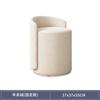 Taburete pequeño hogar respaldo taburete bajo celebridad de internet silla de lujo ligera dormitorio de niña mayor silla de uñas taburete moderno minimalista