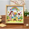 Kit de Pintura con Perlas DIY Nuevo para el Día del Maestro 2026 para Estudiantes de Primaria, Pintura con Pegatinas de Diamantes, Regalo para Maestras de Jardín de Infancia