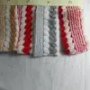 Tela de felpa jacquard catiónica de un solo lado Tira de belleza Hilo teñido en tira Tira colorida Tiras de espiga de trigo Material para zapatos Tela para ropa y juguetes