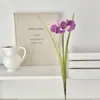 Flores de Iris Artificiales Alice de Alta Calidad para Bodas, Hoteles, Casas de Huéspedes, Decoración del Hogar, Arte Floral y Accesorios de Fotografía