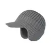 Sombreros para Hombres de Mediana Edad y Mayores, Forrados de Felpa, Engrosados, Cálidos, Protectores de Orejas, Tejidos de Lana, Sombreros de Algodón para Ciclismo al Aire Libre en Invierno, para Papá