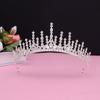 Tocado de corona para niñas, nueva corona de cristal, banda para el cabello, modelo de exhibición, accesorios para el cabello, tarjeta de cabello de princesa, venta al por mayor