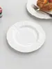 Pedidos de Fábrica: Cuencos y Platos de Cerámica de Lujo con Relieve Estilo Francés para Postre y Ensalada
