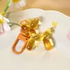 Nuevo Llavero de Perro Globo Transparente Lindo Color Gelatina Dibujos Animados Cachorro Colgante para Bolso de Mujer Adornos Hechos a Mano DIY