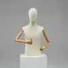 Maniquí de Medio Cuerpo para Tienda de Ropa, Soporte de Maniquí para Hombre, Exhibidor de Maniquí para Tienda de Ropa para Hombre