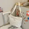 Bolsa de ombro casual transfronteiriça nova 2026, estilo coreano da moda, simples e jovial, versátil para o uso diário