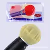 Capa de Esponja Descartável para Microfone de KTV Capa de Microfone Descartável Tipo O Tipo U Especial para KTV Capa de Esponja para Microfone