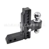 Suministro Transfronterizo de Brazos para Remolque de Aleación de Aluminio con Múltiples Agujeros, Enganches de Remolque Ajustables, Accesorios para Vehículos Todoterreno, Brazos para Remolque de Doble Bola