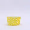 Taza para Pastel Plegable Pequeña Redonda Desechable de Película Taza para Mafen Resistente al Aceite Impermeable Alta Temperatura Especial para Horno