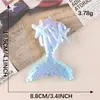 Lixin Bordado Computadorizado Padrão Desenho Animado Estrela do Mar Concha Grampo de Cabelo Artesanal DIY Acessórios para Vestuário Bordado com Contas Emblema Bordado