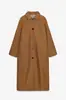 Trench Coat Reversível Novo Estilo Temperamento Atacado Moda Amazon Estilo Europeu e Americano Atravessando Fronteiras Roupas Femininas