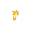 Anillo Sencillo Arena Lunar Cola de Dragón Dorado Abierto Ajustable Año del Dragón Zodiaco Anillo Dinámico Nuevo Anillo Retro Chino