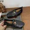 Em estoque~Mocassins Retrô de Couro Genuíno para Mulheres, Sola Macia, Confortáveis, de Calçar, Sapatilhas para o Dia a Dia, Sapatos Pequenos de Couro