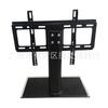Suministro de base universal para TV LCD de 26-32 pulgadas, base gruesa de vidrio templado, soporte de piso para TV