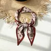 Lenço de Seda para Mulheres, Amarrar na Bolsa, Faixa de Cabelo, Fita de Seda Artificial, Acessórios de Cabelo para Atacado, Fita, Laço, Lenço Pequeno, Tira Estreita e Longa