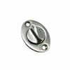 Aço inoxidável 316 Plugue de água oval Plugue de drenagem oval Plugue de rosca plugue de drenagem Acessórios de ferragens para navios e iates