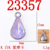 Brincos artesanais DIY brincos franja liga acessórios diy estilo coreano transfronteiriço pingente gota d'água 8 * 13mm acessórios de joias