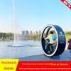 Projeto de entretenimento aquático de verão pedal pedalando fonte competitiva parque de bicicletas ponto turístico turismo bicicleta de spray de água interativa