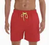 Pantalones Cortos de Playa de Secado Rápido para Hombre, Boardshorts Casuales de Color Sólido, Cintura Elástica con Cordón y Bolsillos, Tallas Grandes hasta 5XL, Bañadores de Verano
