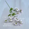 Flor Artificial de Mariposa y Flor de 18 Cabezas Múltiples Simulada para Decoración del Hogar, Celebración de Bodas, Flor de Seda al por Mayor Transfronteriza, Flor Artificial