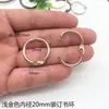 Ventas Directas de Fábrica Anillo para Libros Anillo Abierto Anillo de Encuadernación Anillo de Hojas Sueltas Anillo de Hierro Metálico Anillo para Libros Encuadernación Anillo de Hojas Sueltas Hebilla Yiwu