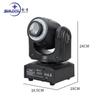 Luz de 30W com Padrão de Abertura Moving Head 60W com Prisma Luz Estroboscópica para Sala Privada Ktv Luz para Palco Casamento Performance