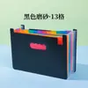 Carpeta Plegable tipo Acordeón A4 Nueva de 25 Compartimentos Sellada por Tres Lados con Correa para Colgar, Bolsa para Almacenamiento de Documentos de Oficina al por Mayor