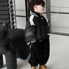 Comercio Exterior Ropa Infantil al por Mayor Chaquetas Infantiles Otoño e Invierno 2025 Nuevo Estilo Niños y Niñas Personalizados Motocicleta Pu Cuero Tops Dropshipping
