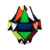 Cubo de Rubik de tres niveles con forma especial y dificultad de tres mosqueteros, juguete educativo, rueda caliente Qiyi, cambio de borde móvil, deformación de diamante