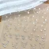 Pegatinas de Hot Stamping para Uñas Estrellas Francesas Arcos Soporte Adhesivo Estilo Lujo Ligero Líneas Irregulares Calcomanías para Uñas Adornos