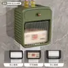 Qiao Jie Lujo Ligero Dispensador de Pañuelos Montado en Pared Estante de Almacenamiento para Baño Dispensador de Pañuelos Portarrollos de Papel Higiénico Caja de Almacenamiento para Toallas Sanitarias