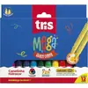 Caneta Marcadora Jumbo Retrátil Mega Color 12 Cores