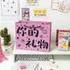 Bolsa de Papel para Regalo de Cumpleaños Casual y Fresca Material de Tarjeta Blanca Engrosada Bolso de Mano Empaque para Juguetes y Snacks Bolsa de Regalo