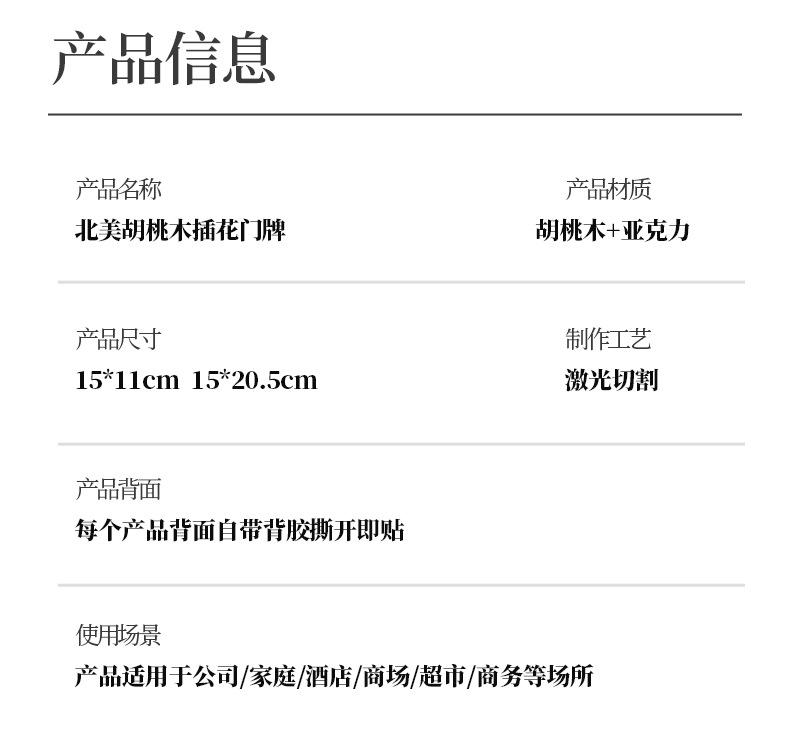 门牌