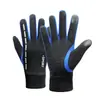 Guantes de Ciclismo Cálidos de Forro Polar con Pantalla Táctil para Otoño e Invierno, de Dedo Completo, Cortavientos e Impermeables, Guantes Deportivos para Conducir, Fitness, Correr al Aire Libre