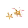 Colgante de Animal Marino de Acero Inoxidable Colgante de Estrella de Mar Delfín Accesorios para Collares Pendientes de Verano DIY Venta al por Mayor Transfronteriza